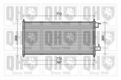 QUINTON HAZELL qcn426 -  Конденсатор, кондиционер